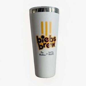 Tim Hortons Travel Mug, Biebs Brew Limited Edition Tumbler Mug With Straw